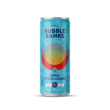 Bubble Banks Highball Alma-Citrus-Gyömbér 250ml (4.9%)