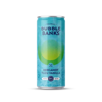 Bubble Banks Highball Bergamott-Yuzu-Vanília 250ml (4.9%)