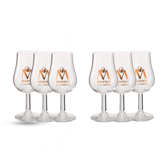 Márton és Lányai Pálinkás Pohár 6 db
