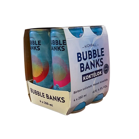 Bubble Banks koktél 4Pack