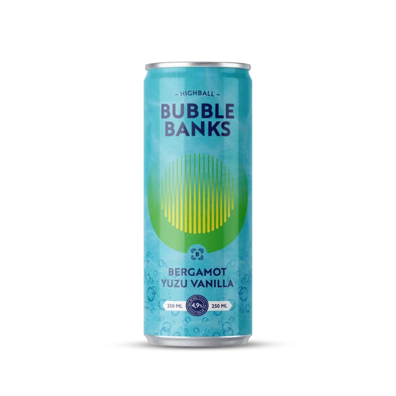 Bubble Banks Highball Bergamott-Yuzu-Vanília 250ml (4.9%)
