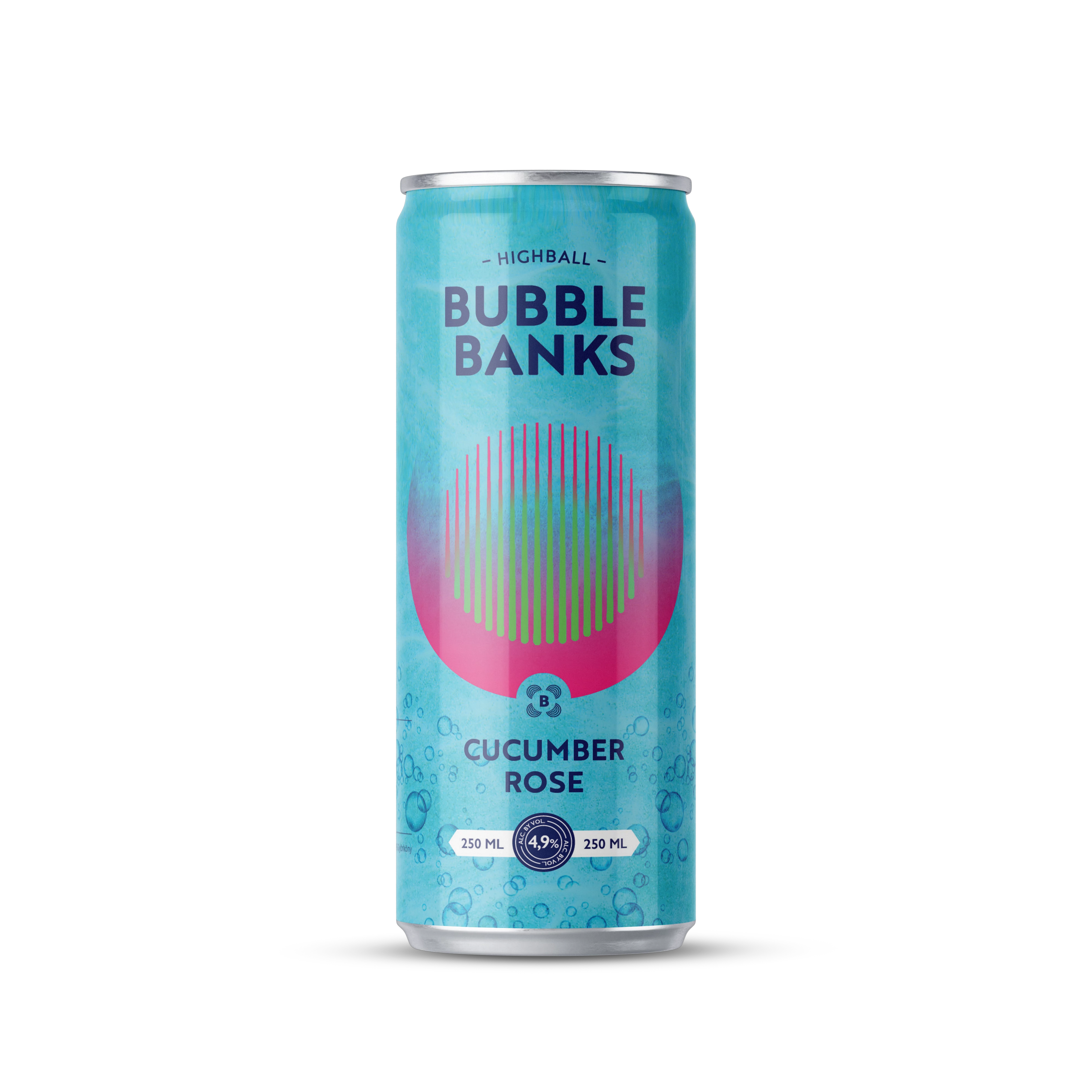 Bubble Banks Highball Rózsa-Uborka 250ml (4.9%)