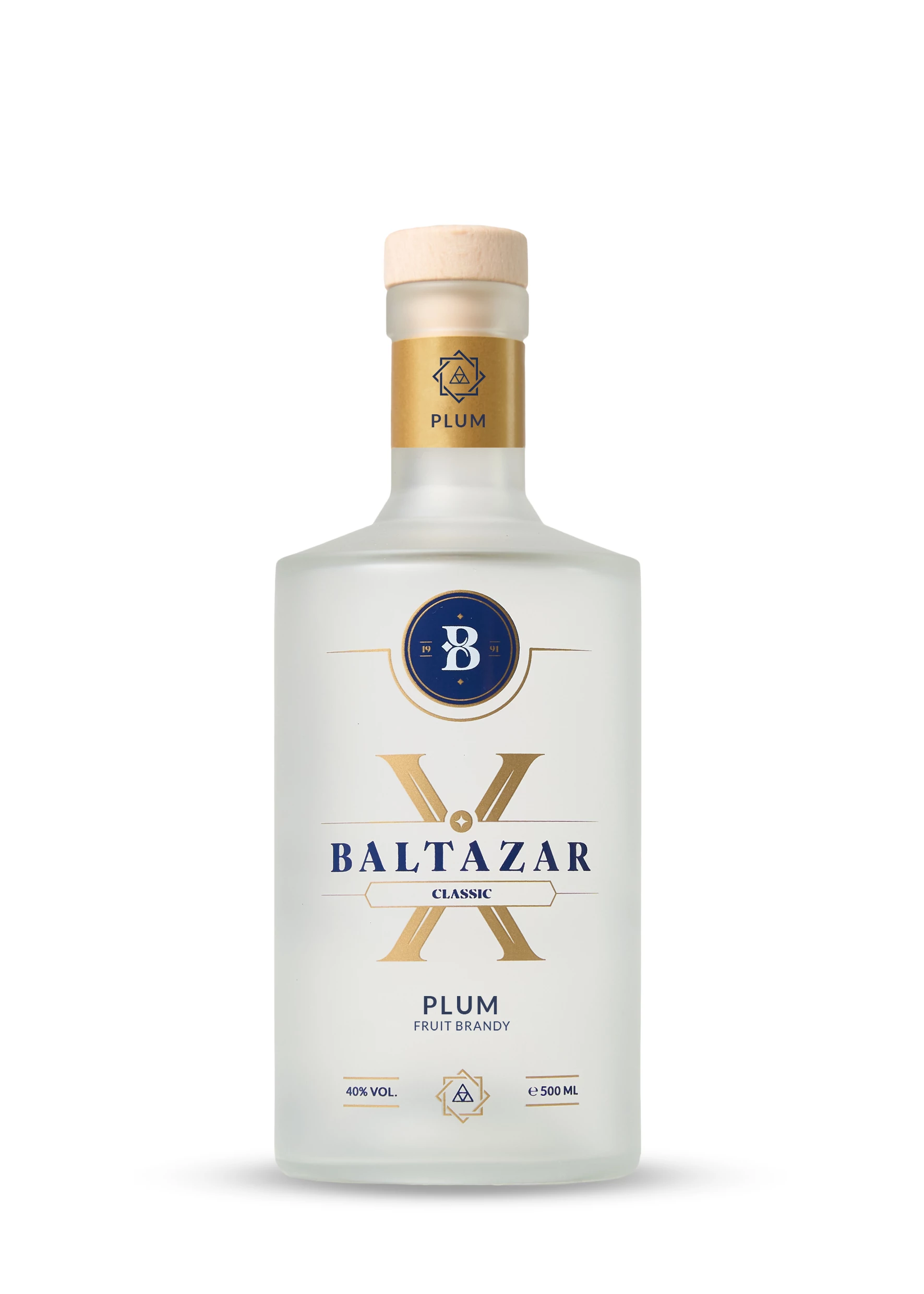 Baltazar Classic Lepotica Szilva Pálinka 500ml (40%)