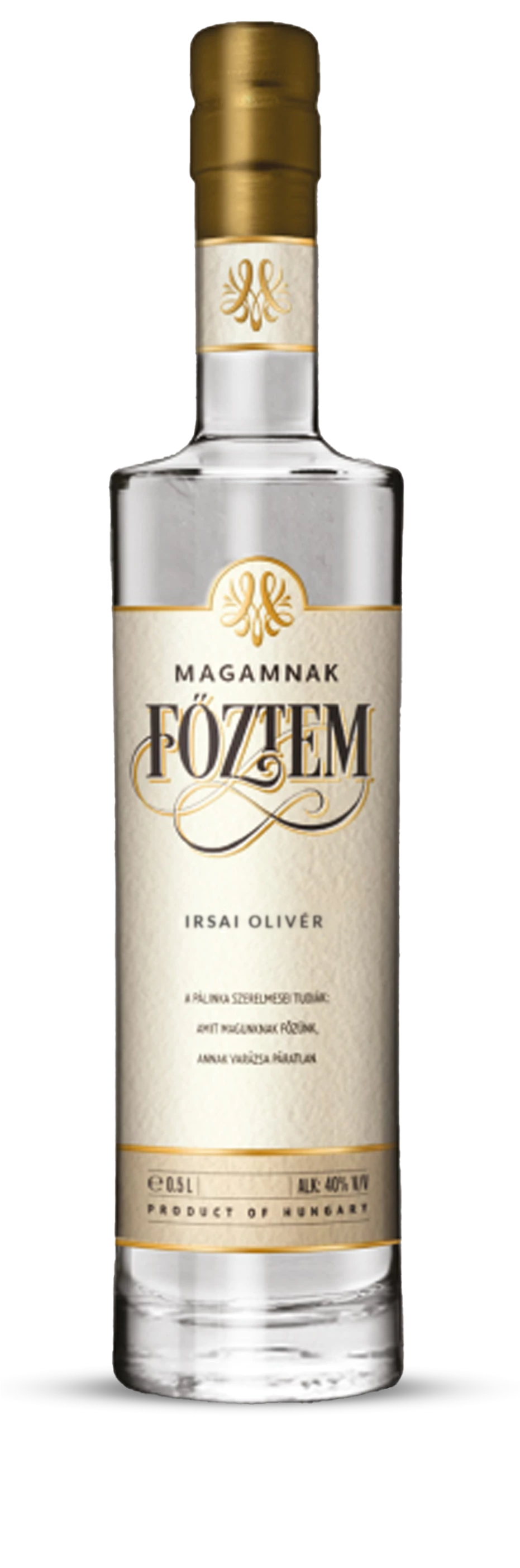 Magamnak Főztem Irsai Olivér Szőlő Pálinka 500ml (40%)